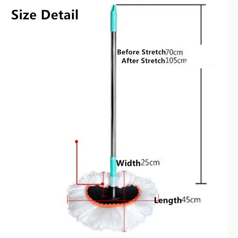 

1xAuto Car Telescopic Cleaning Wiping Soft Silk Mop Washing Brush Tool Newly