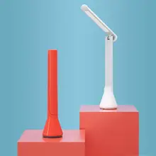 Йи светильник складной настольный светильник Перезаряжаемые 3 режима затемняемая Светодиодная настольная лампа