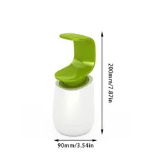 Дезинфицирующее средство для рук с-типа с одной рукой назад пресс дезинфицирующее средство для рук Бутылка диспенсер для мыла