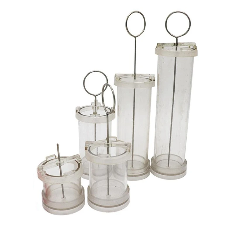 Формы для свечей изготовления пластиковая стойка Набор Большие цилиндрические