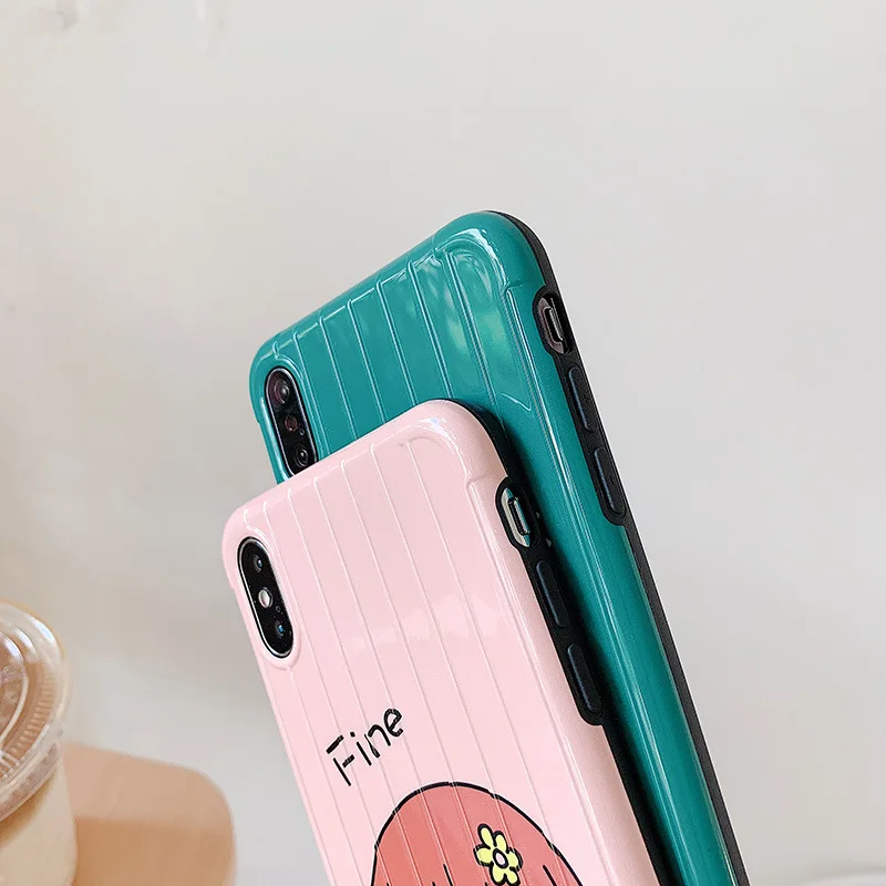 Cool Cartoon Phone Case Cover For iPhone X XR 6 6s plus Cute Protective Phone case For iPhone Xs Max 7 8 plus