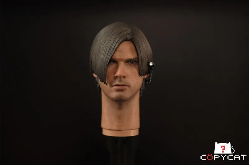 

1/6 Scale Male PVC Doll Head Carved Sculpt Head Model for 12'' Man Figure Body Toy action figure Model Accessories