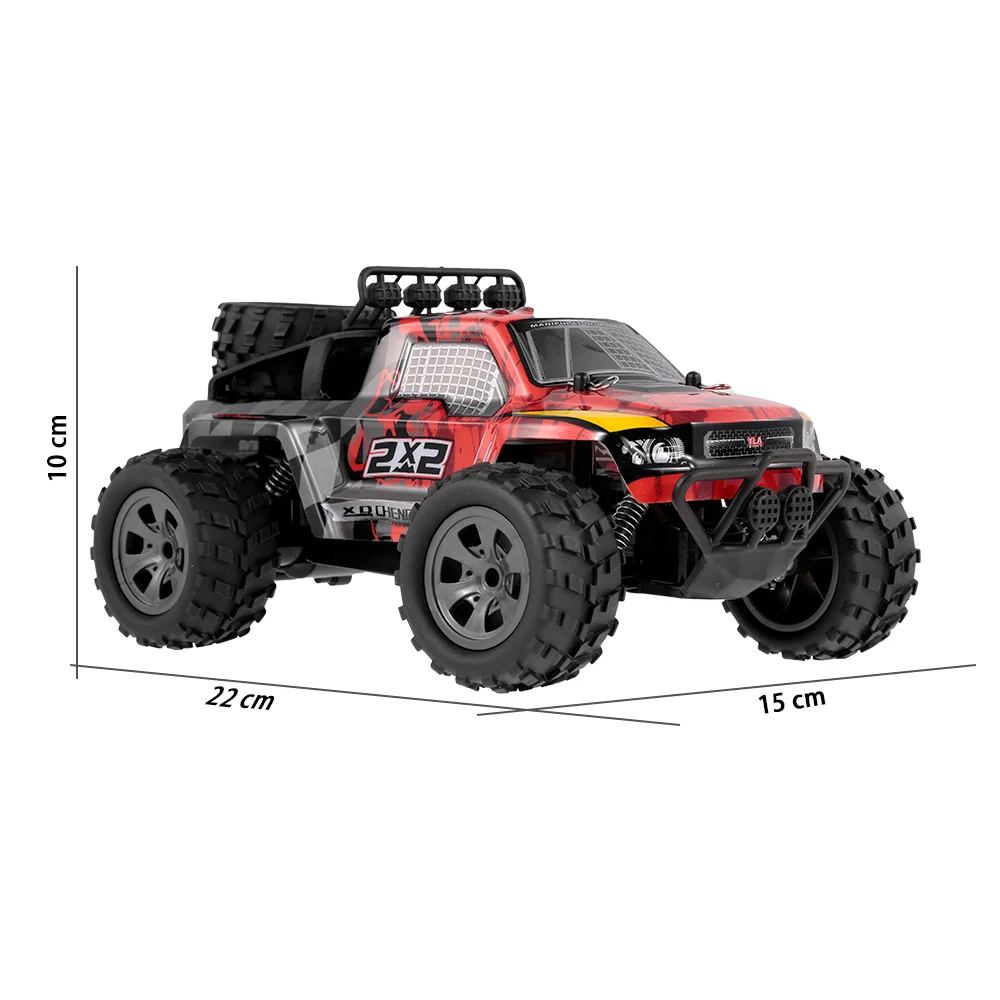 KY-1886B 2,4 GHz 1/18 2WD большое колесо RC автомобиль внедорожный Багги Пикап для детей начинающих