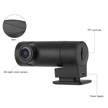 

Single Lens 1080P Panorama Driving Recorder 360 Degree High Definition Mini Tachograph Camera Support Night Vision Drop Shipping