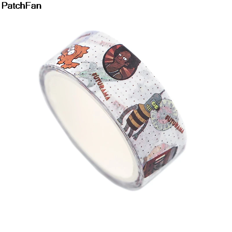 Patchfan futurama Косплей ребенок мультфильм альбом книга DIY Скрапбукинг клей васи Маскировочная лента печать шаблон стикер A2383