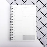 A5 Planning Day Time Management Self Discipline Schedule Book Daily Planner Organizer Study Planner Day Planner Book Notebook 2