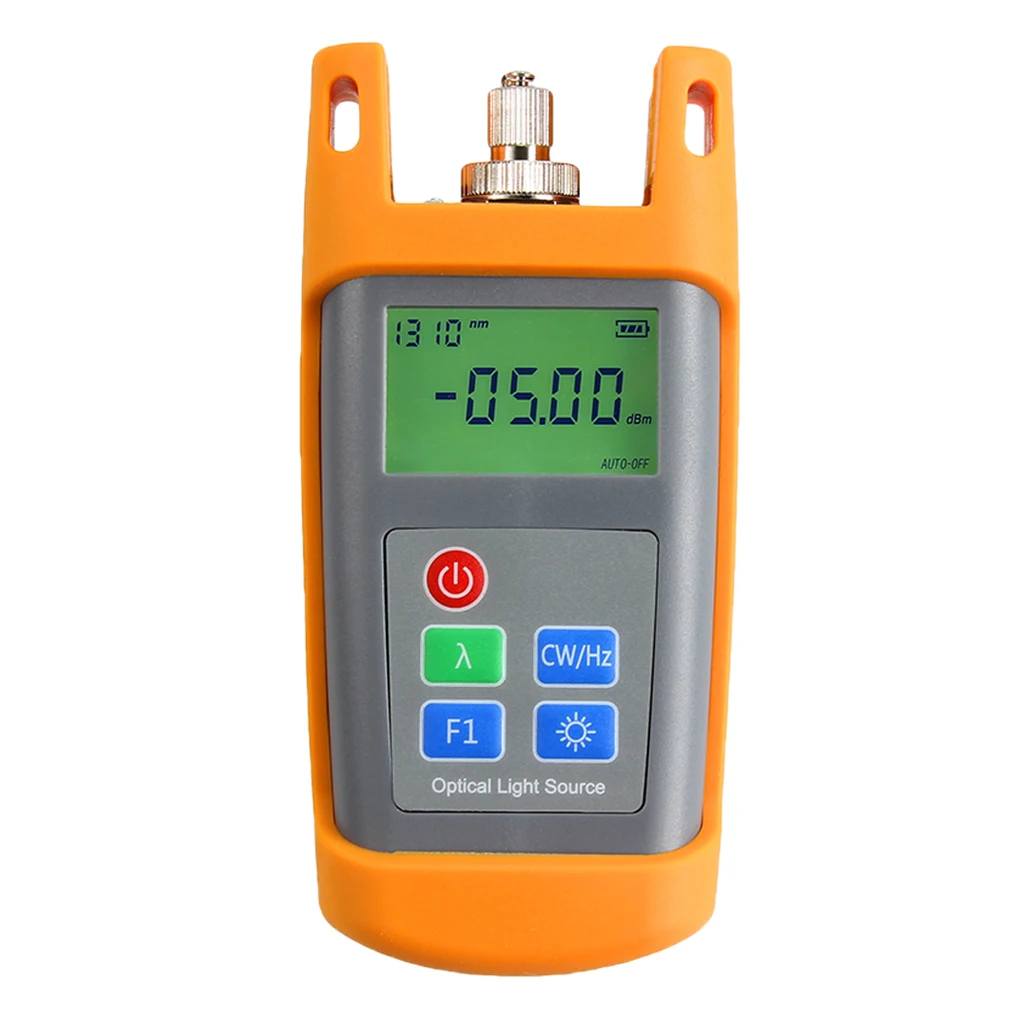 

Fiber Optical Light Source Handheld 1310/1550nm Single Mode &SC FC Connector