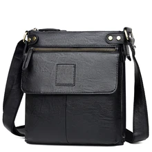

Men Luxury Bags Crossbody Layer Bags Leather Business Casual Small Shoulder Black Brown Man Bag Shoulder Bag Strap for Crossbody