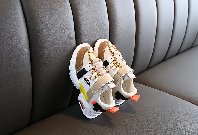 Davidyue детские кроссовки для девочек мальчиков сетчатые резиновые кроссовки теннисные infantil антискользящий для детей обувь Детские кроссовки