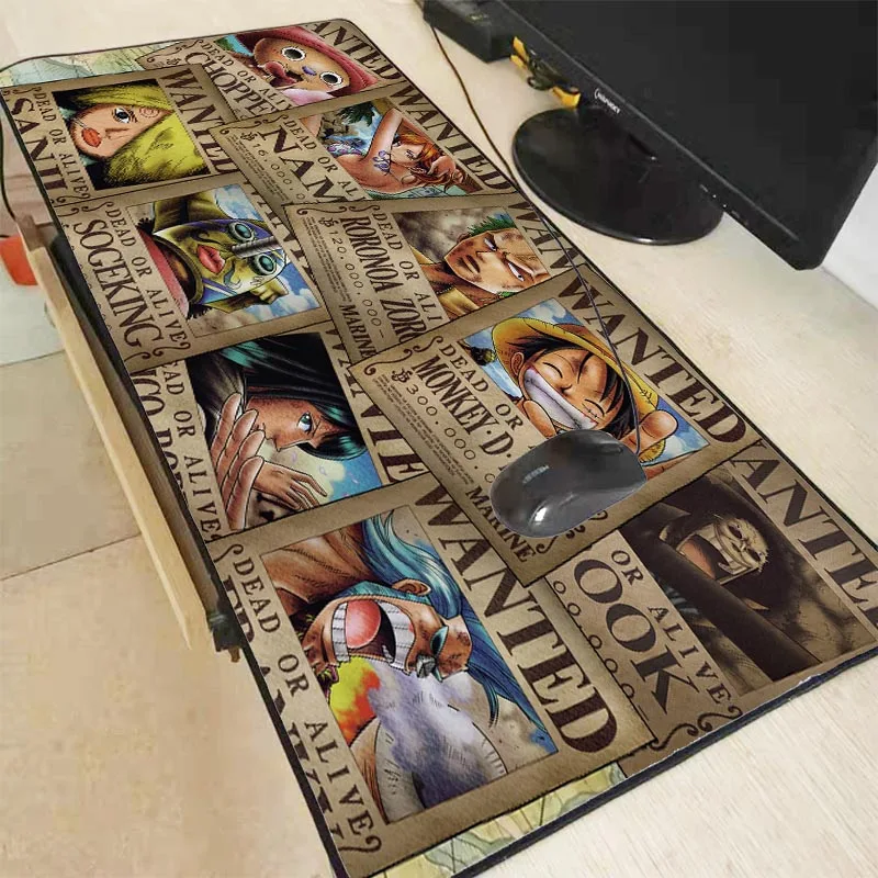 

XGZ One Piece Big XXL Speed Version Large Locking Edge Mouse Pad Japan Anime Gamer Gaming Mousepad Keyboard Mat for CSGO DOTA