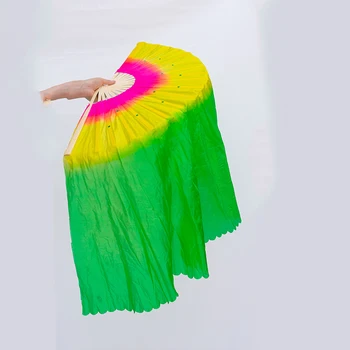 

18 Bone Yangko Square Standard Dance Fans Traditional Dance Stage Accessories
