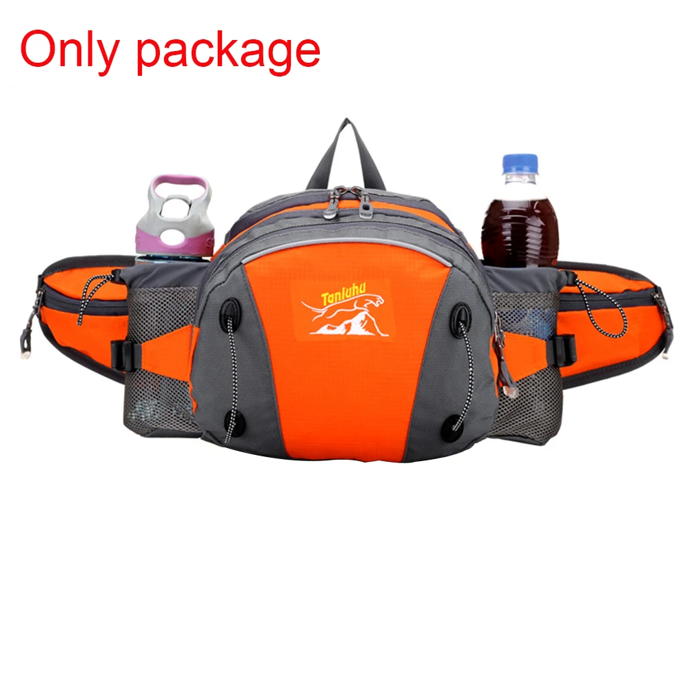 Women Men Single Shoulder Adjustable Strap Folding Waist Pack Reflective Strip Rainproof Hiking Sports Crossbody Backpack