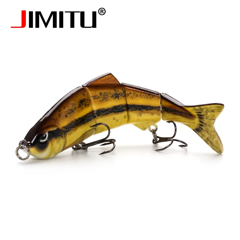 JIMITU Fishing lure swim bait 10cm 11g wobbler sinking jointed swimbait Artificial leurre peche for