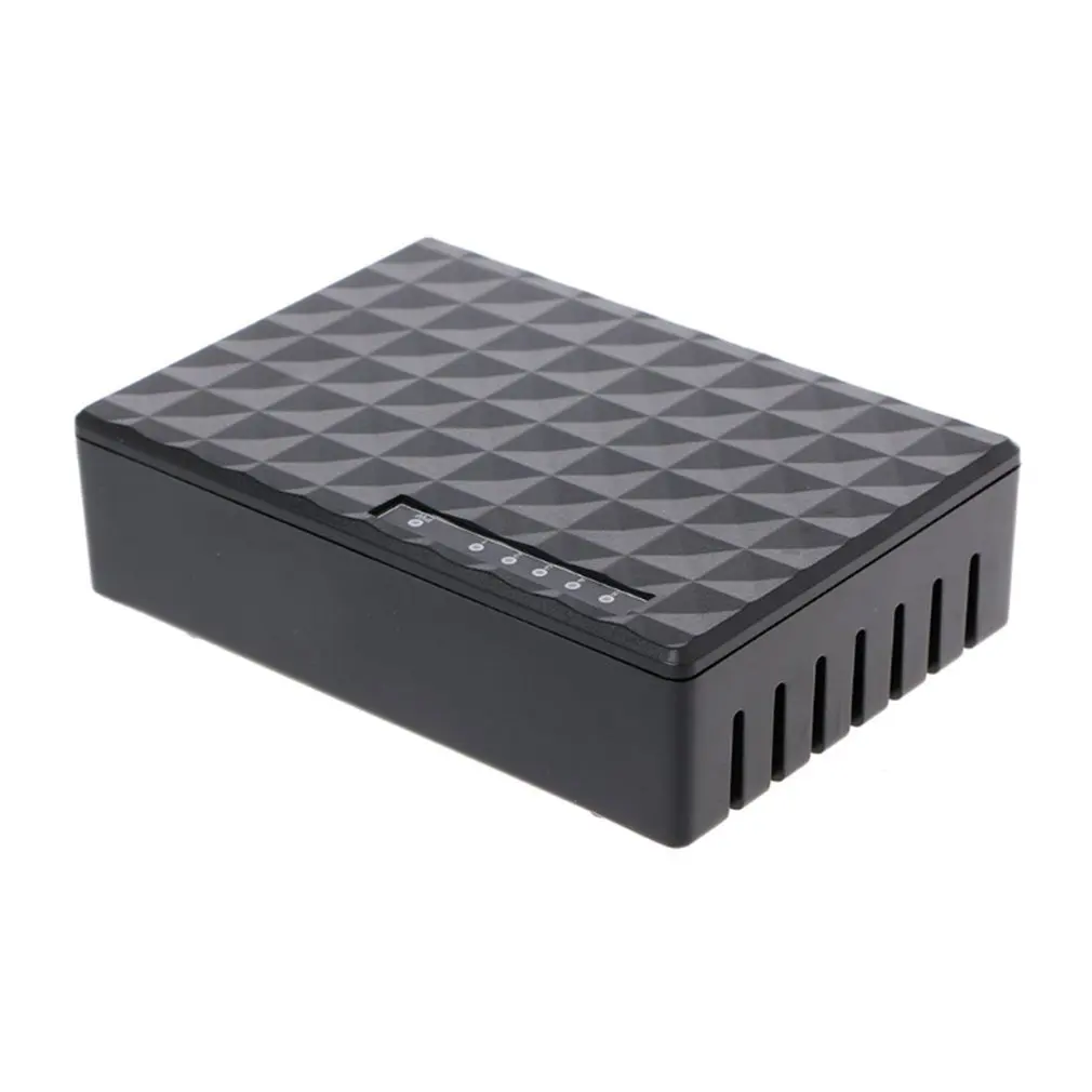 

Rj45 Mini 5-Port Fast Ethernet Switch Hub For Desktop Pc Black 110V Ethernet Switch And Hub 10/100Mbps