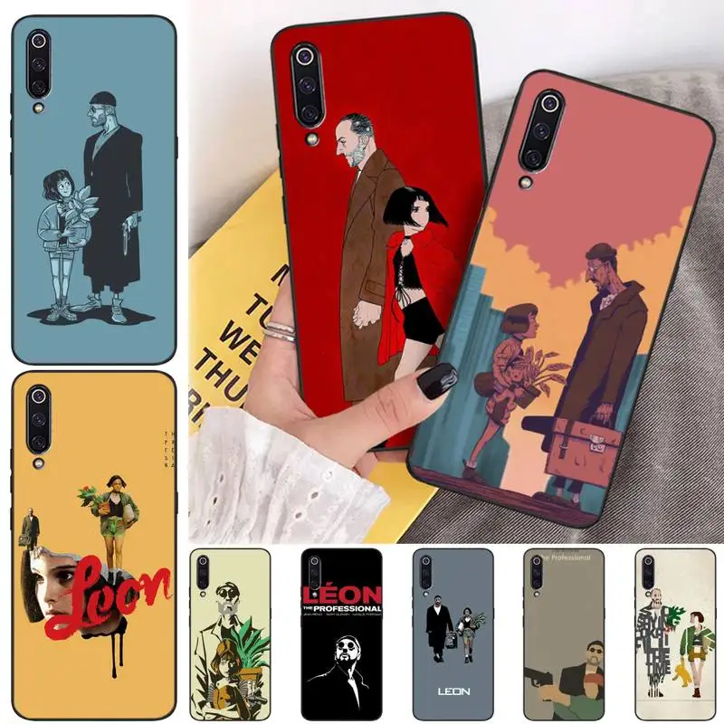 

Leon Matilda Natalie Portman Movie Poster Soft Silicone Phone Case for xiaomi mi 8 9 8SE 9SE 8Lite mix2 2S max2 3 Pocophone F1