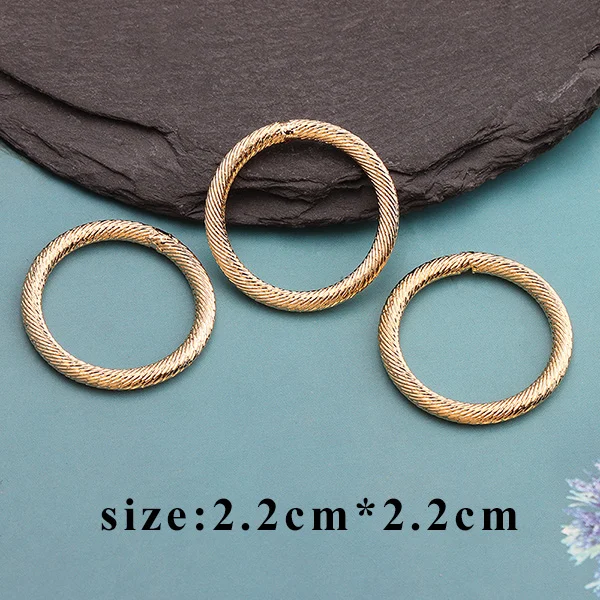 GUFEATHER M568, 18K золото, ювелирные аксессуары, изготовление ювелирных изделий, серьги-гвоздики, ручной работы, ювелирные изделия, diy серьги кулон, 10 шт./лот - Цвет: M56803