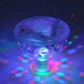 

Floating Underwater Light RGB Submersible LED Disco Spa Glow Light Bath Pool Swimming Lamp Show Light Tub Hot S4C2