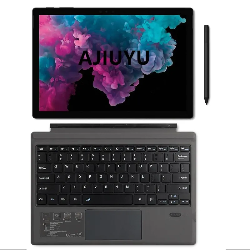 Bluetooth клавиатура для Microsoft Surface Pro 6 5 4 Pro5 Pro4 12 3 дюйма|Клавиатуры планшетов| |