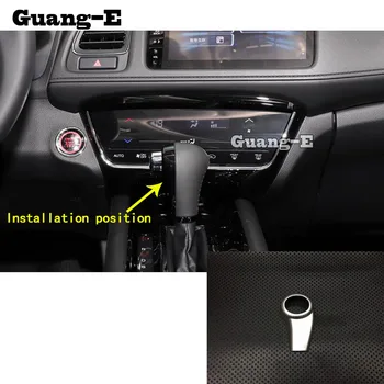 

Car styling cover stick shift knob armrest control top lamp frame trim hoods moulding 1pcs For Honda HRV HR-V Vezel 2019 2020