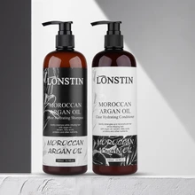Бесплатный сульфат 500 мл Профессиональный натуральный lonстин марокканское аргановое масло продукт для роста волос уход за волосами шампунь и Кондиционер