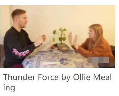 Сила грома от Ollie Mealing-Волшебные трюки | Игрушки и хобби