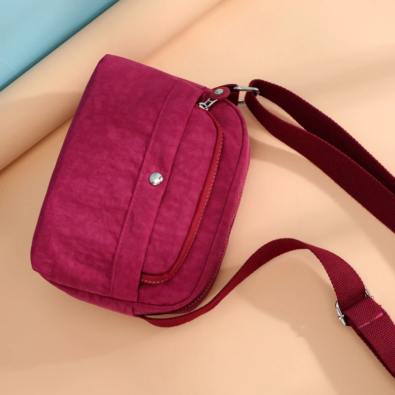 Women Fashion High Quality Nylon Shoulder Bag for Femal Purse Small Women's Crossbody Shoulder Bag Handbag Messenger Bag