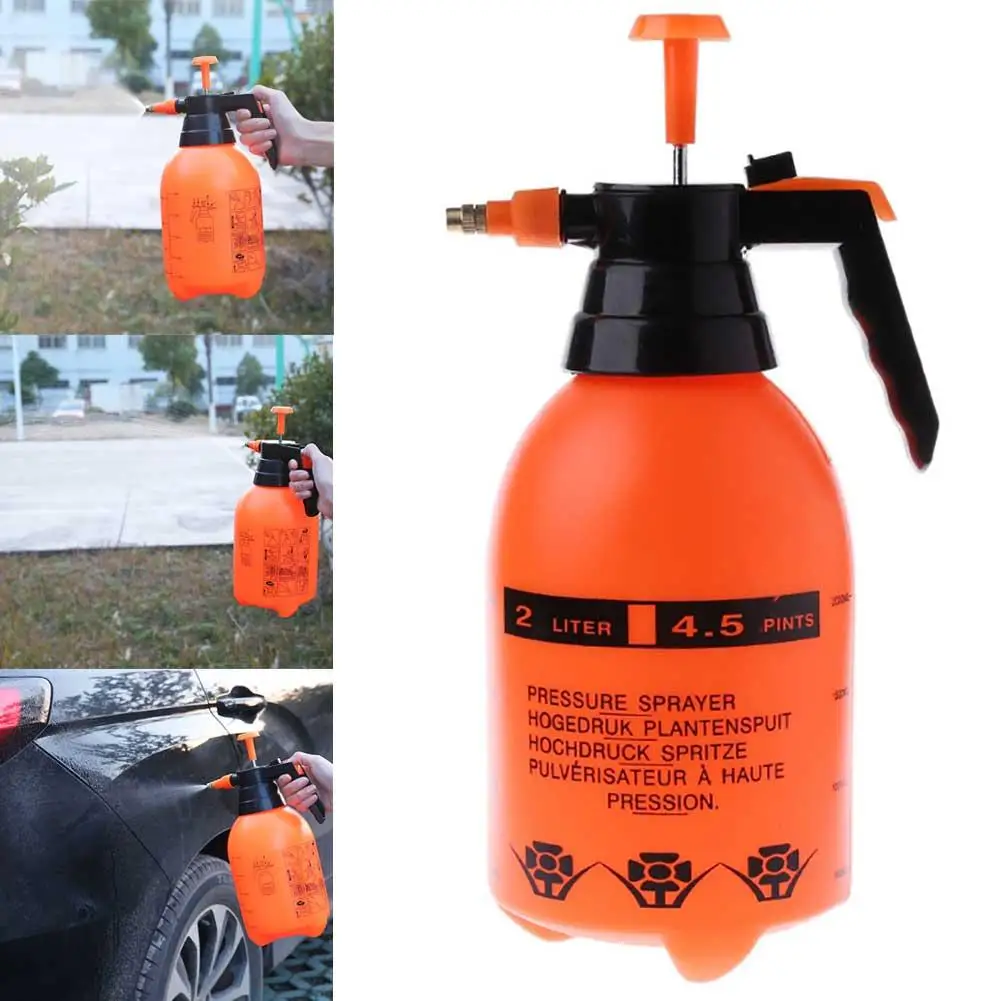 

2L Car Washing Gardening High Pressure Sprayer Water Pot Cleaning Spray Bottle