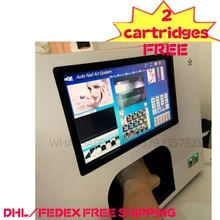 2020 NEW updated CE screen nail printer digital print 5 nails a time support upload images 3 years warranty