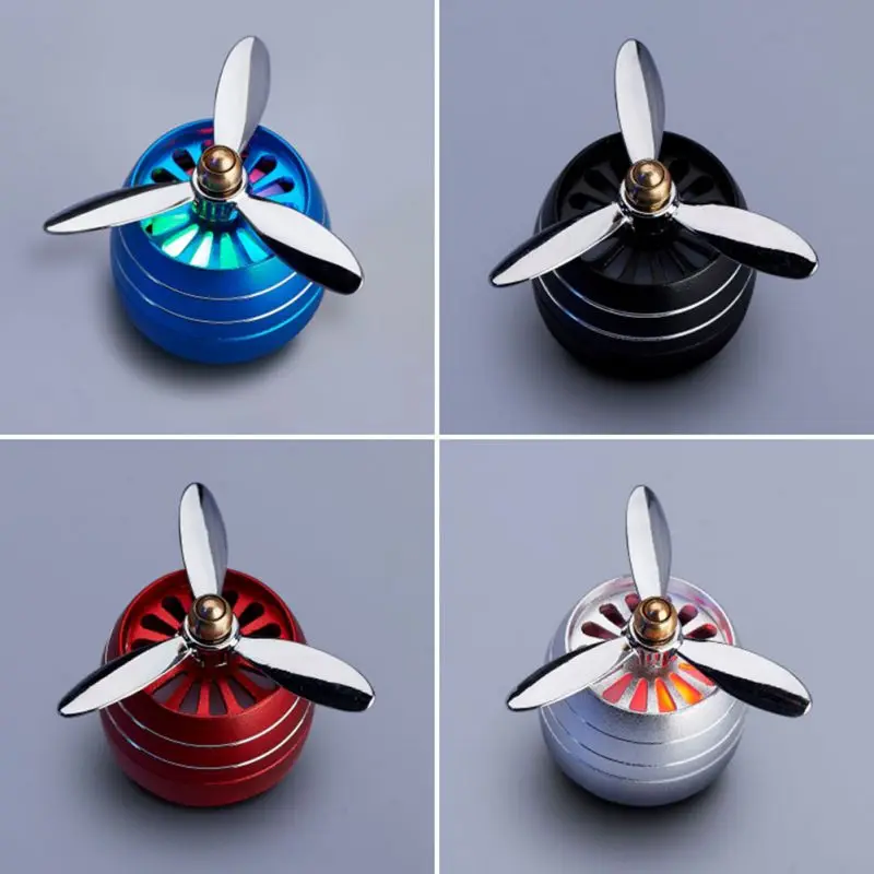 

Car Aromatherapy HumidifierNew Air Force 3 Propeller Aroma Auto Vents Outlet Fragrance Clip Air Freshener