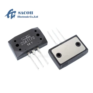 Новая копия 5 пар (10 шт.)/Лот 2SA1170 A1170 + 2SC2774 C2774 MT-200 17A 200V Silicon NPN + PNP Epitaxial плоский транзистор