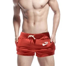 Новые модные мужские спортивные пляжные шорты, брюки, хлопковые спортивные брюки, шорты для фитнеса, повседневные спортивные шорты