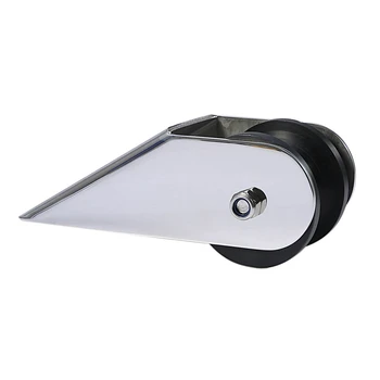 

Marine Stainless Steel Boat Bow Anchor Roller Bracket Rollers for Yacht(Black)
