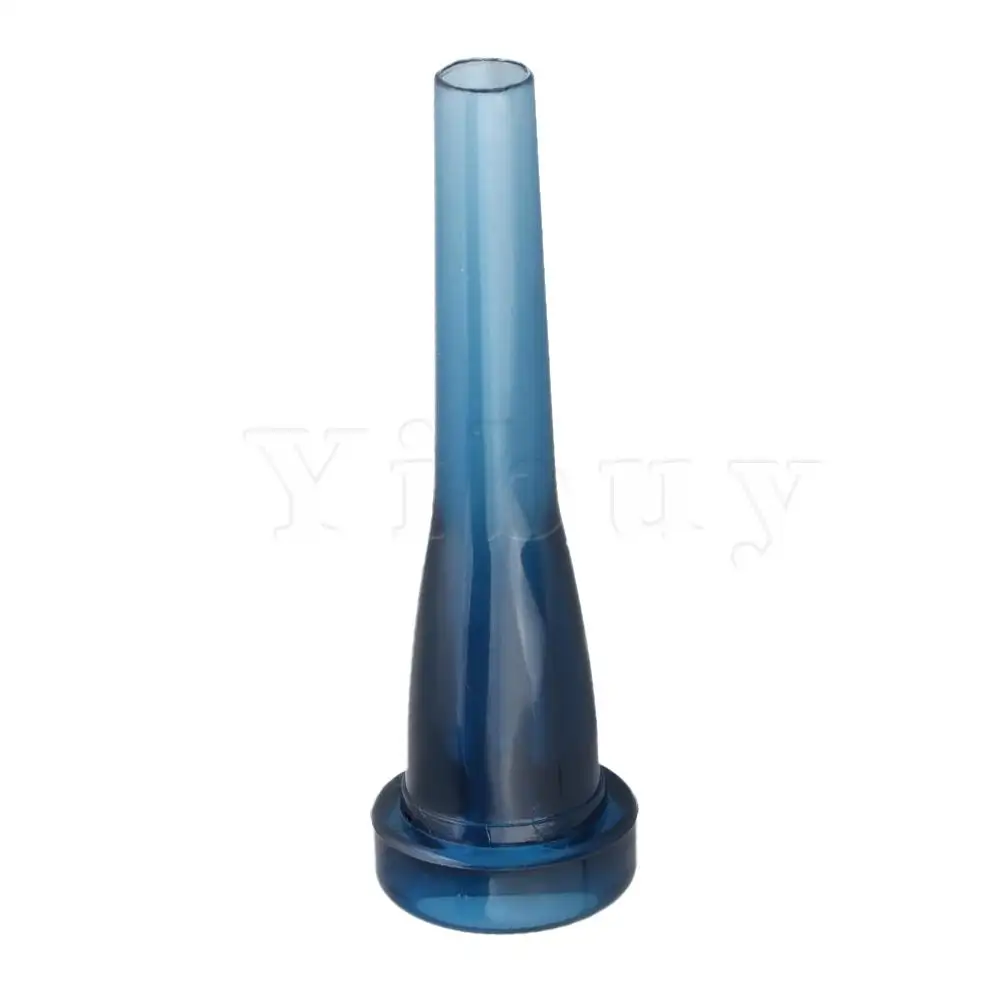 

Yibuy Blue ABS Trumpets Mouthpiece Diameter 27MM Musical Parts 5C