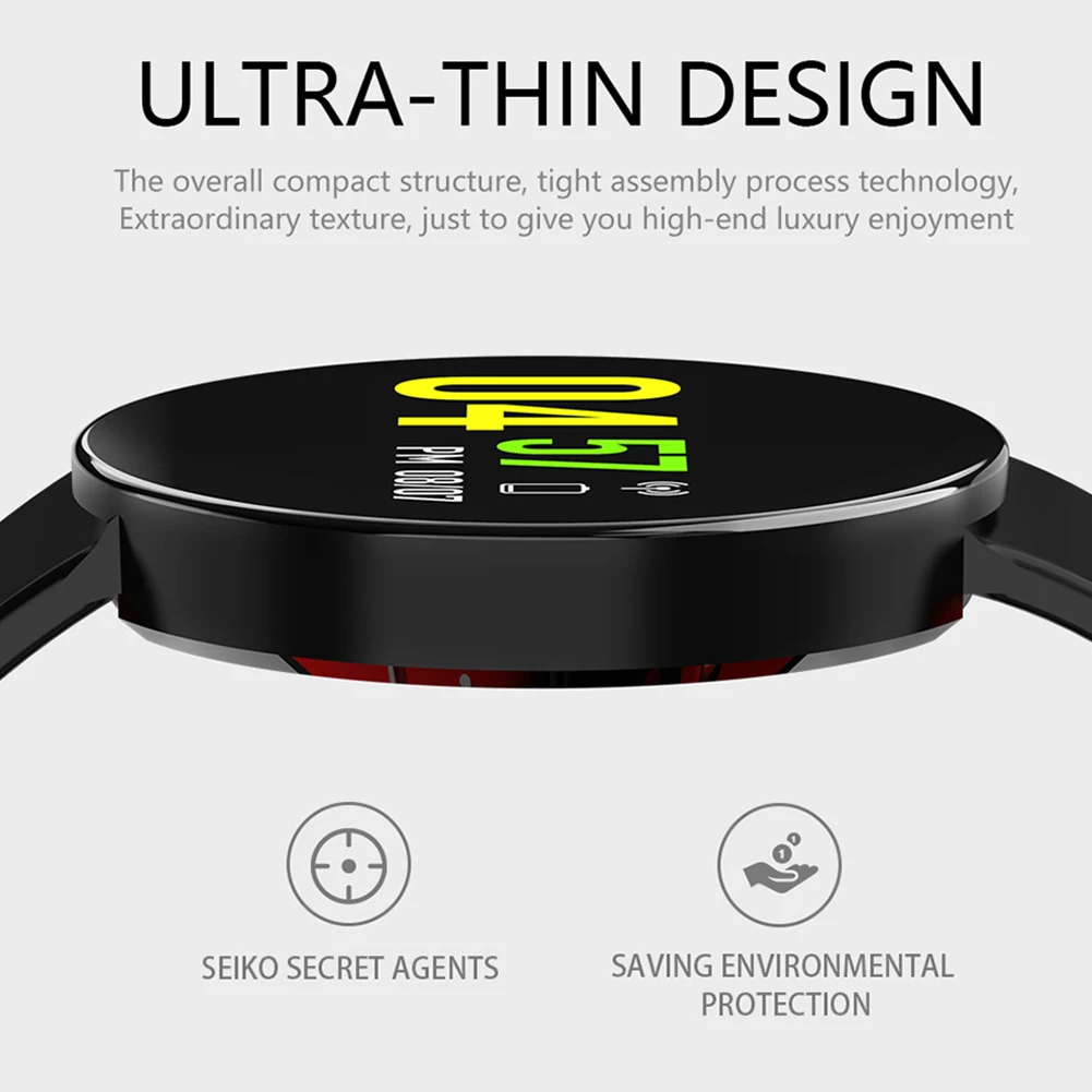 New Smart Bracelet Blood Pressure Measurement Waterproof Fitness Tracker Watch Heart Rate Monitor Pedometer Smart Band Women Men
