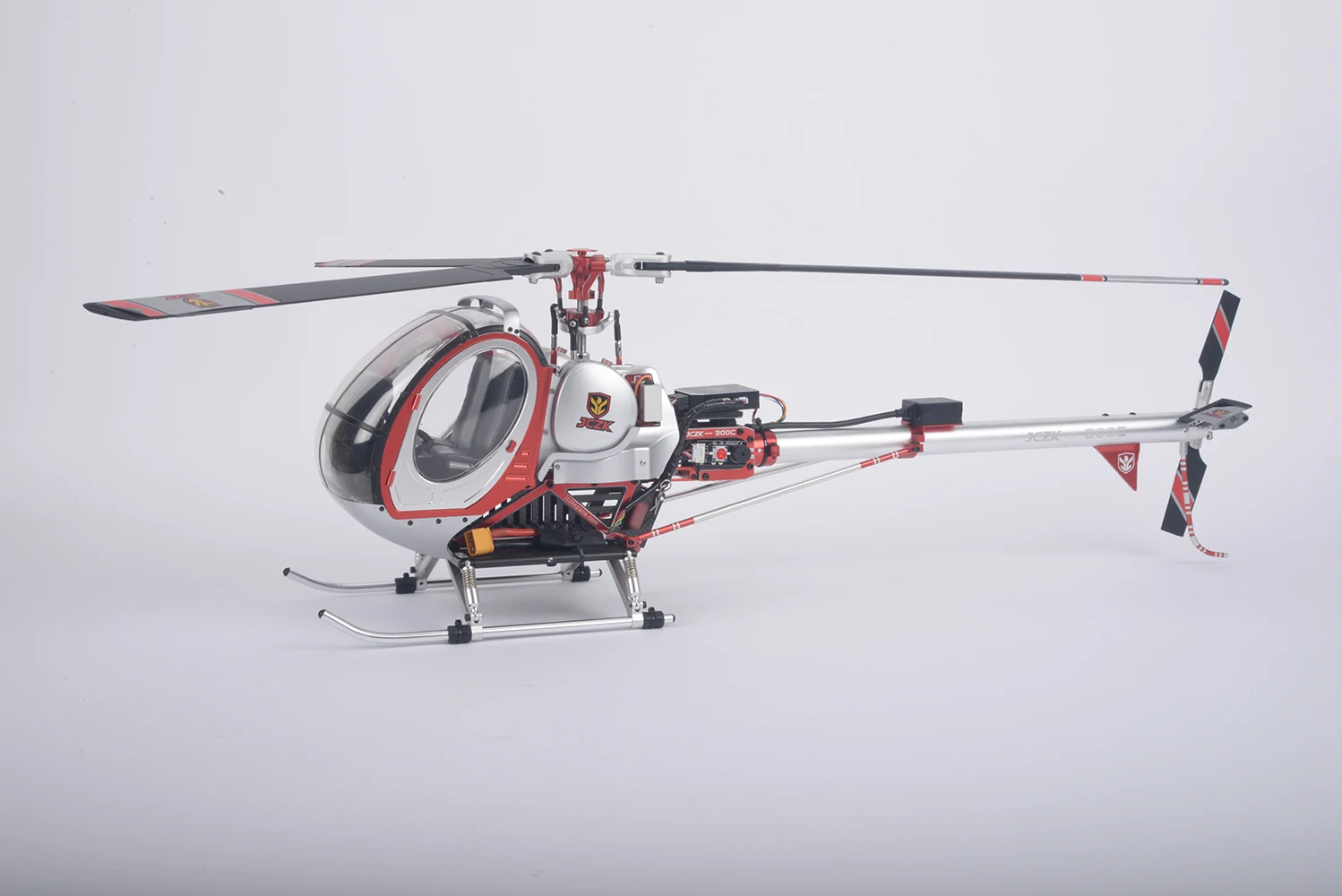 Вертолет на радиоуправлении Schwarzer 300C Hughes 9CH бесщеточный RTF полностью