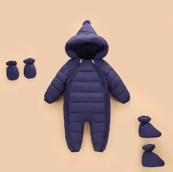 cool baby bodysuits	 Winter Baby Rompers Newborn Infant Down Cotton Snowsuit Baby Boys Girls Warm Overalls Kids Jumpsuit Outerwear clothes Cotton baby suit