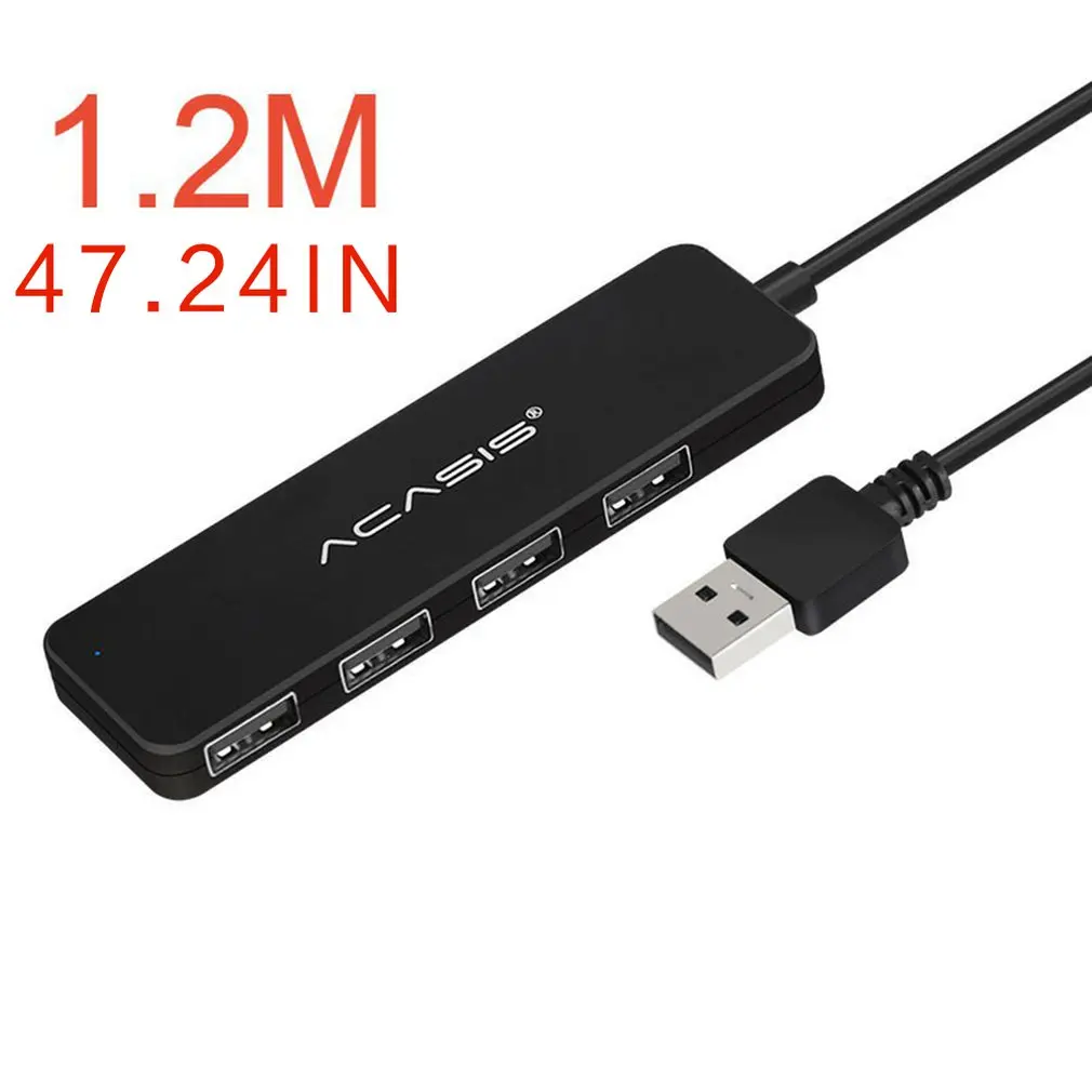 

2020 USB 3.0 Hub 4 Port Multi USB Hub 2.0 with Power Adapter Hub USB 3,0 for PC Computer Accessories USB Splitter for Macbook