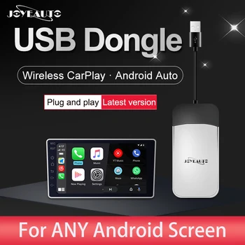

JoyeAuto Wireless Apple Carplay Android Auto Dongle Box For Aftermarket Android Screen Car Play Mirror TV Navigation Accessories