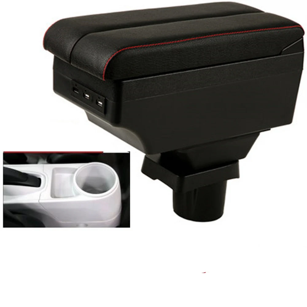 

For Honda CR-Z CRZ armrest box central content box interior Armrests Storage car-styling accessories part with USB