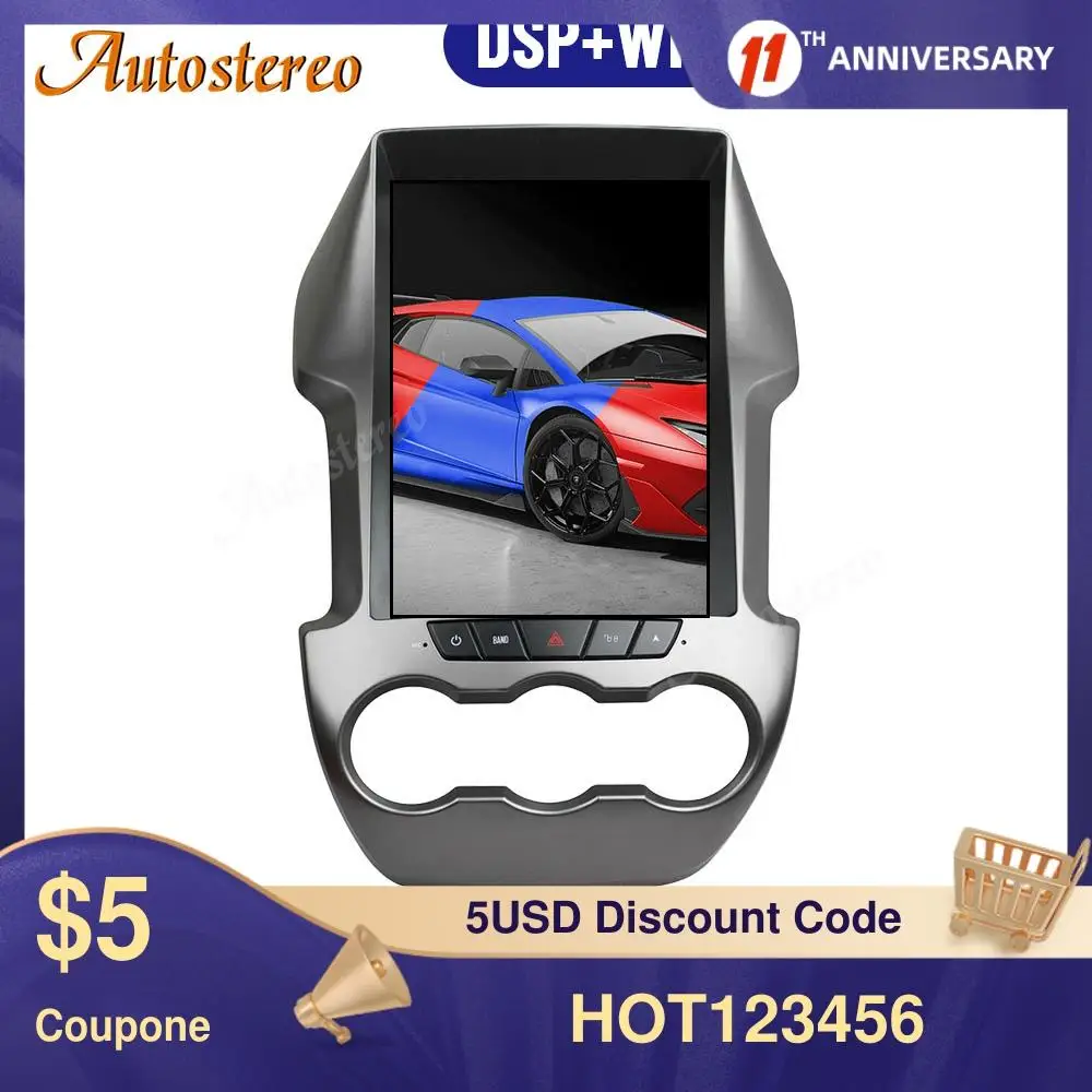 Android 9 0 мультимедиа для Ford Ranger F250 2010-2016 радио автомобиль gps-навигация dvd-плеер Авто