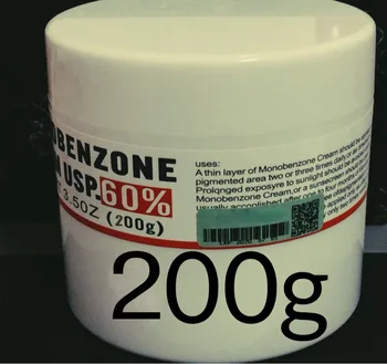 

200g Monobenzone Cream 60% Whitening Cream Repair Fade Freckles Remove Spots Melanin Remover Brightening Face Body Skin Cream