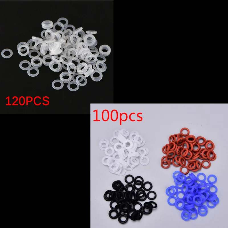 100/120pcs Rubber O-Ring Switch Dampeners For Cherry MX Keyboard Dampers Keycap O Ring Replace Parts