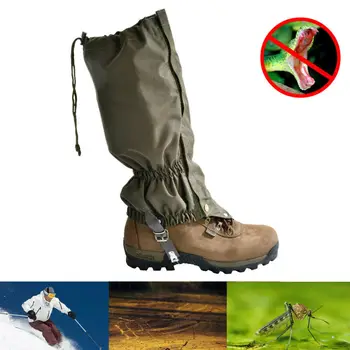 

Outdoor Hiking Hunting Snow Sand Snake Waterproof Boots Cover Legging Gaiters