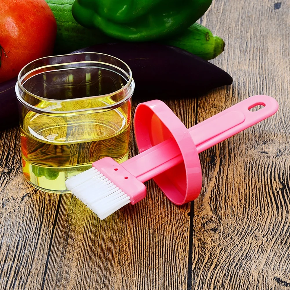Silicone BBQ Brush Barbecue Cleaning Brush Baking Bread Cooking Oil Cream Tools Multipurpose Kitchen Utensil Tool Random