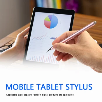 

2 in 1 Multifunctional Drawing Tablet Screen Touch Pen Capacitive Stylus Enduring Touch Screen Pen Universal