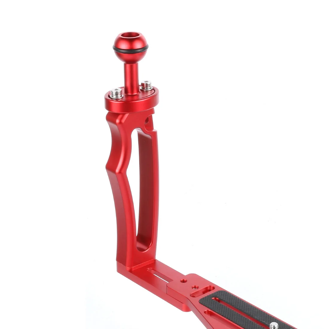 FEICHAO Dual Handle Aluminium Tray Stabilizer Rig for Underwater Camera Housing Case Diving Tray Mount for GoPro13 Action Camera