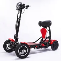 Trottinette Électrique Pliable à 4 Roues pour Adultes, Stock en Entrepôt UE, Moteur pour Touristes 4