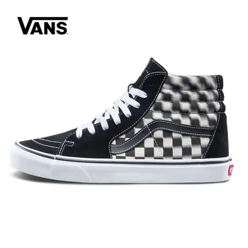 

High Classic Sneakers Vans Sk8 Hi Man Shoes Women Unisex Original Skateboarding Vans Shoes VN0A38GEVJM
