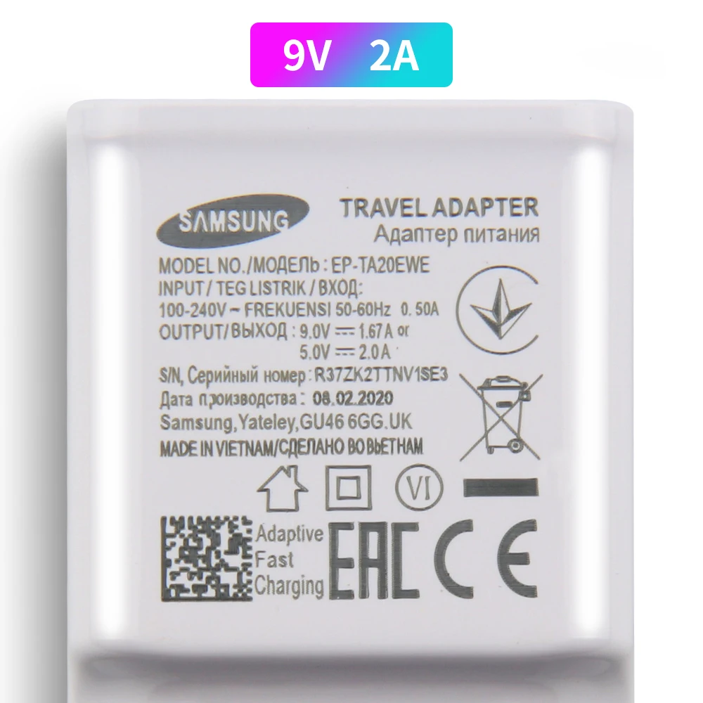 Samsung оригинальный Micro USB кабель переменного тока стены зарядное устройство