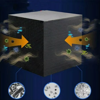 

Eco-Aquarium Water Purifier Filter Cube Activated Carbon Nano Fish Tank Water Purification Filter Block Y